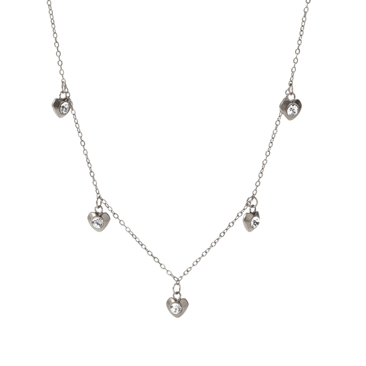 Shiny hearts - Necklace