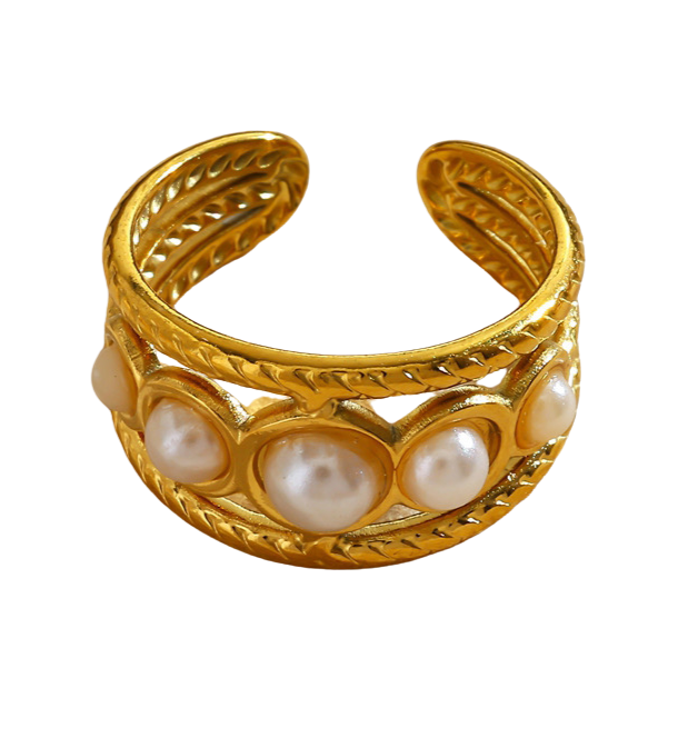 Pearly dots - Ring