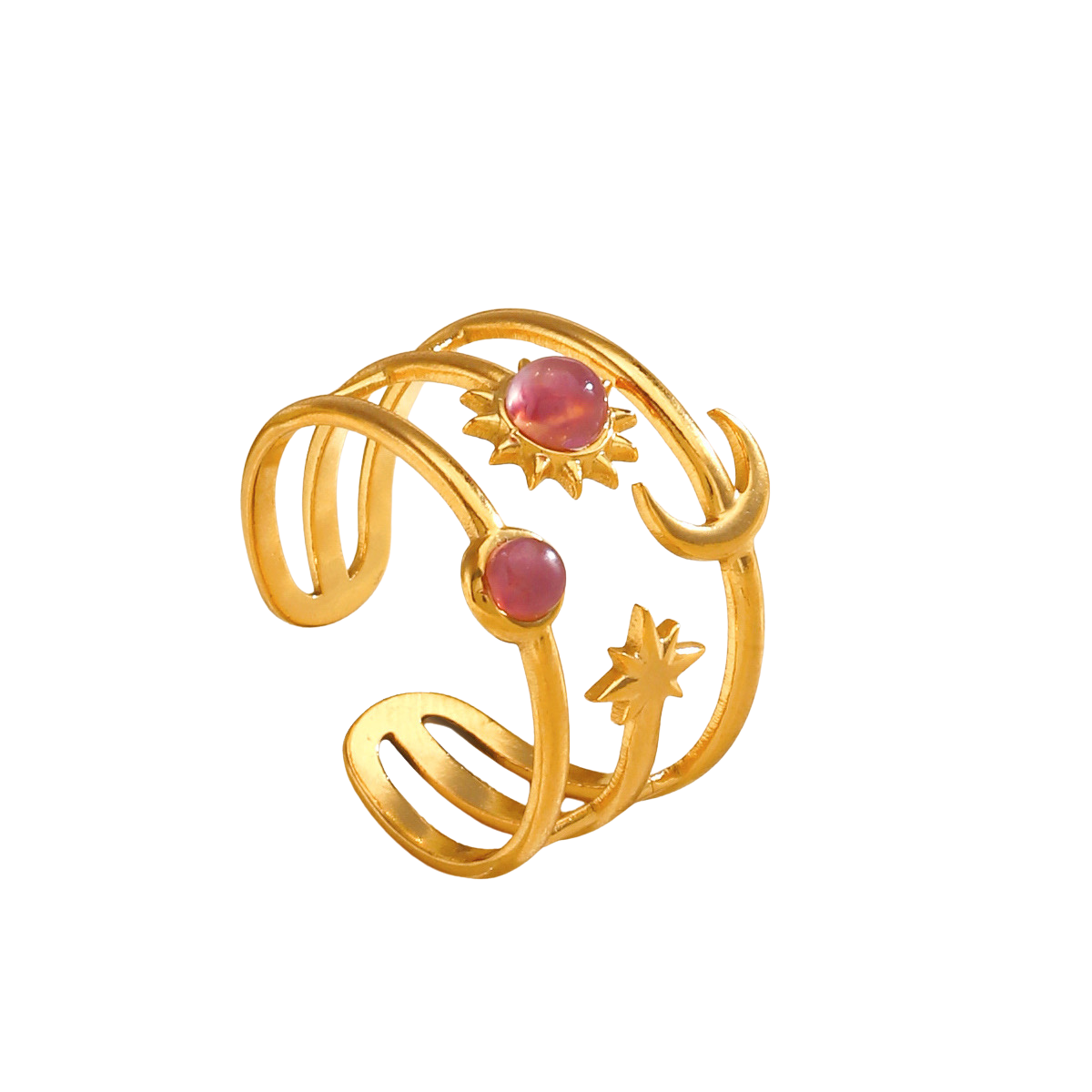 Pink galaxy - Ring