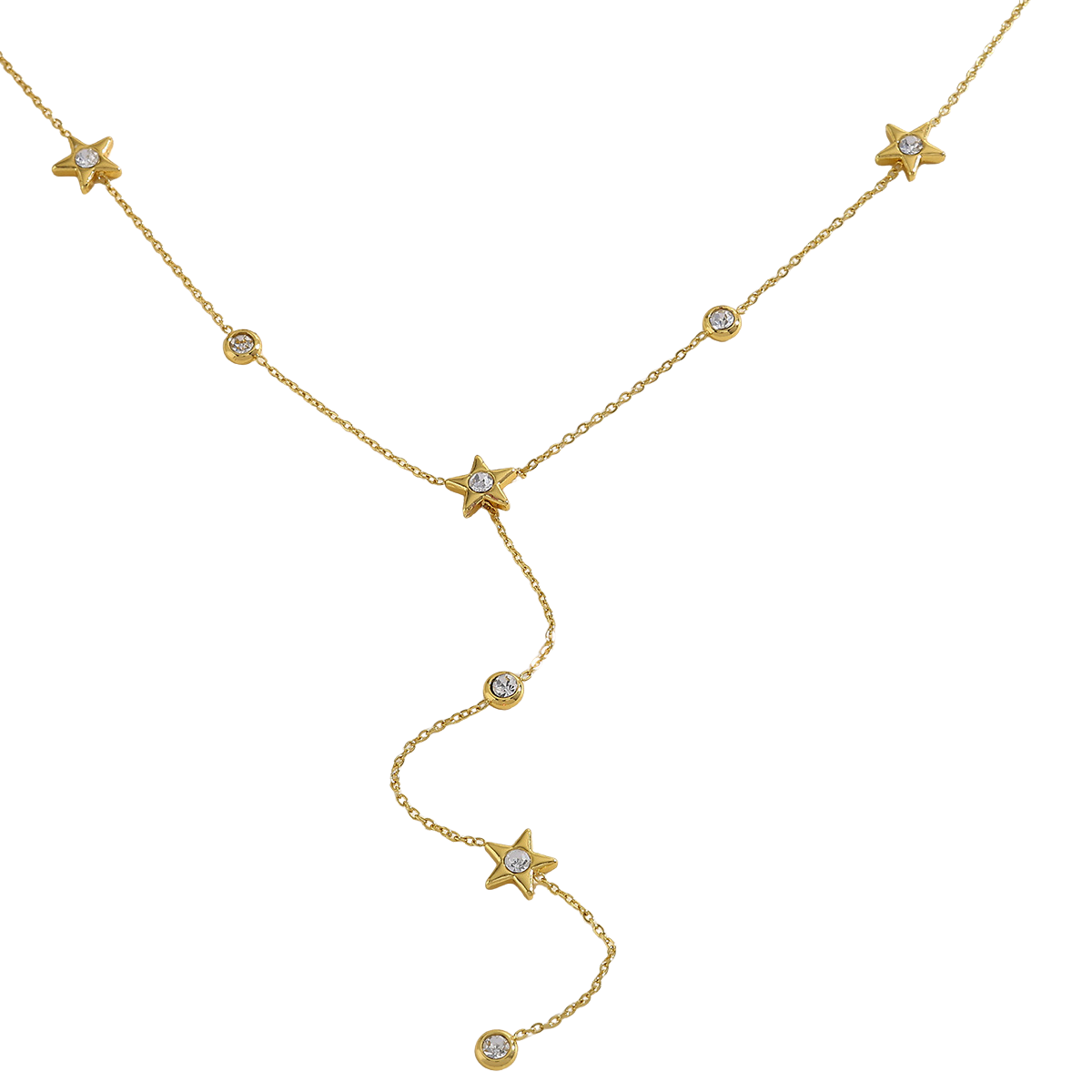 Shiny stars - Y ketting