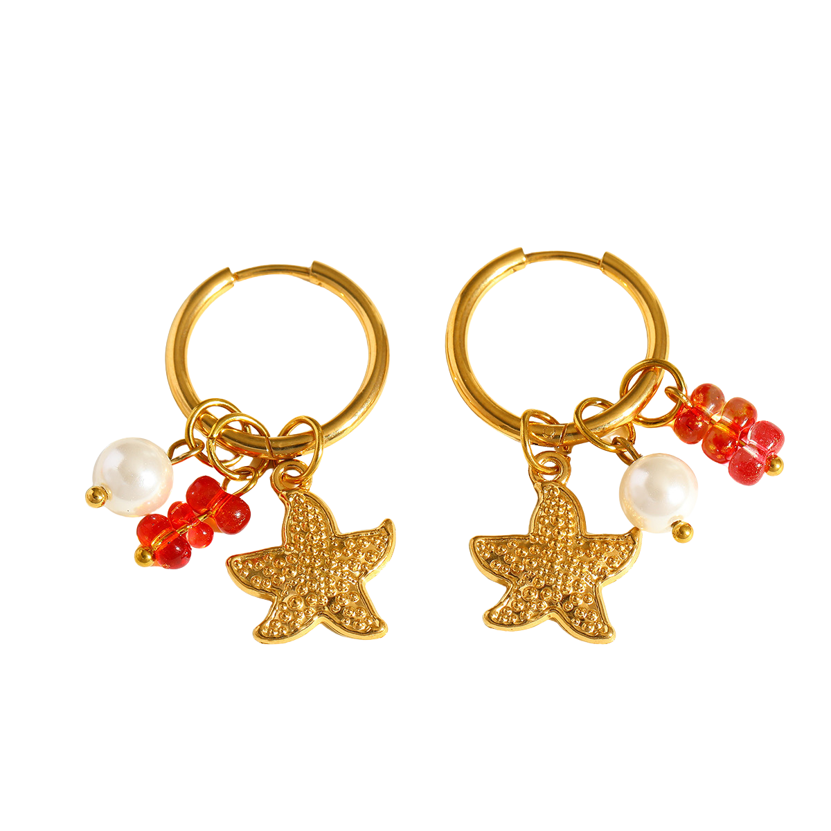 Funky star - Earrings