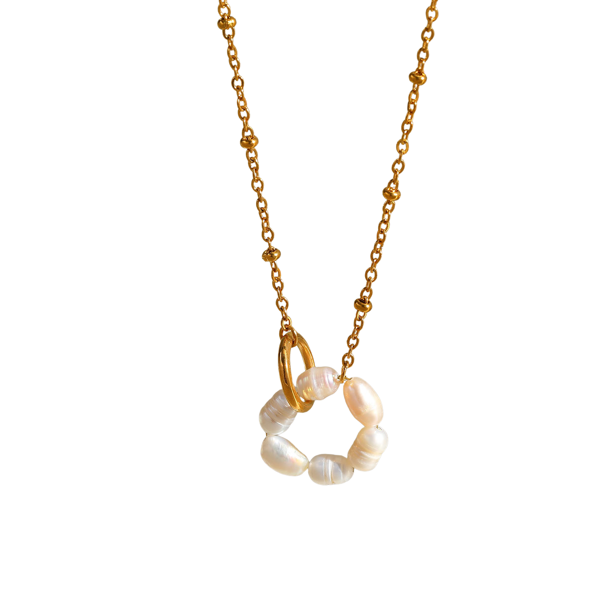 Pearl circle - Necklace