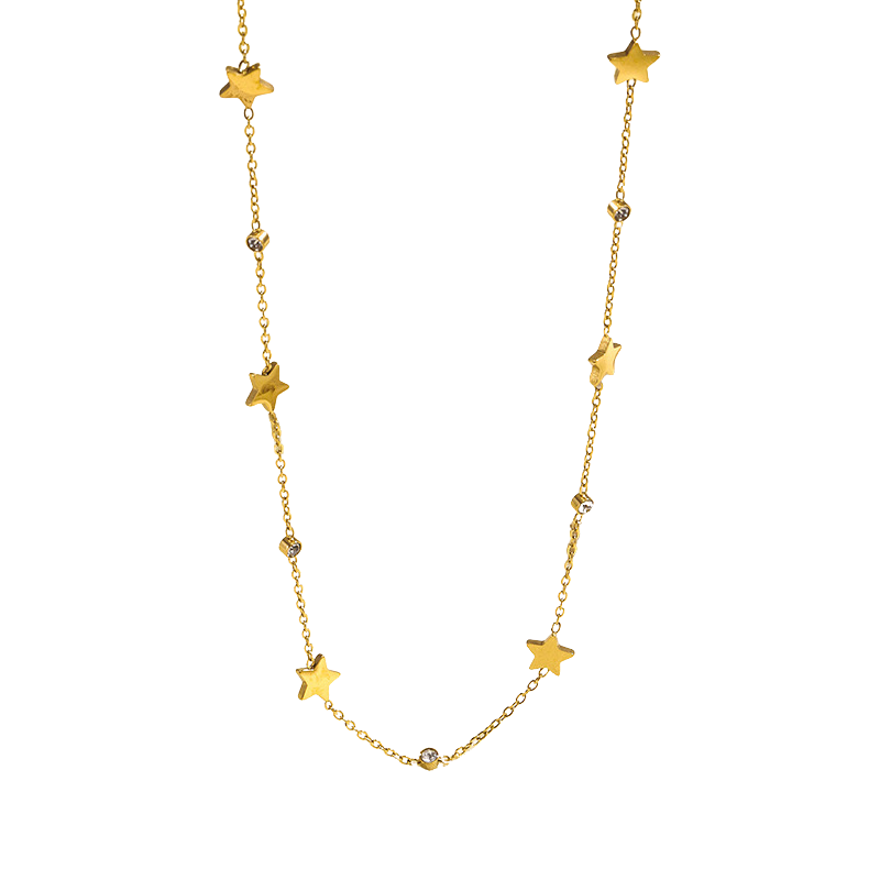 Stars and diamonds - Necklace