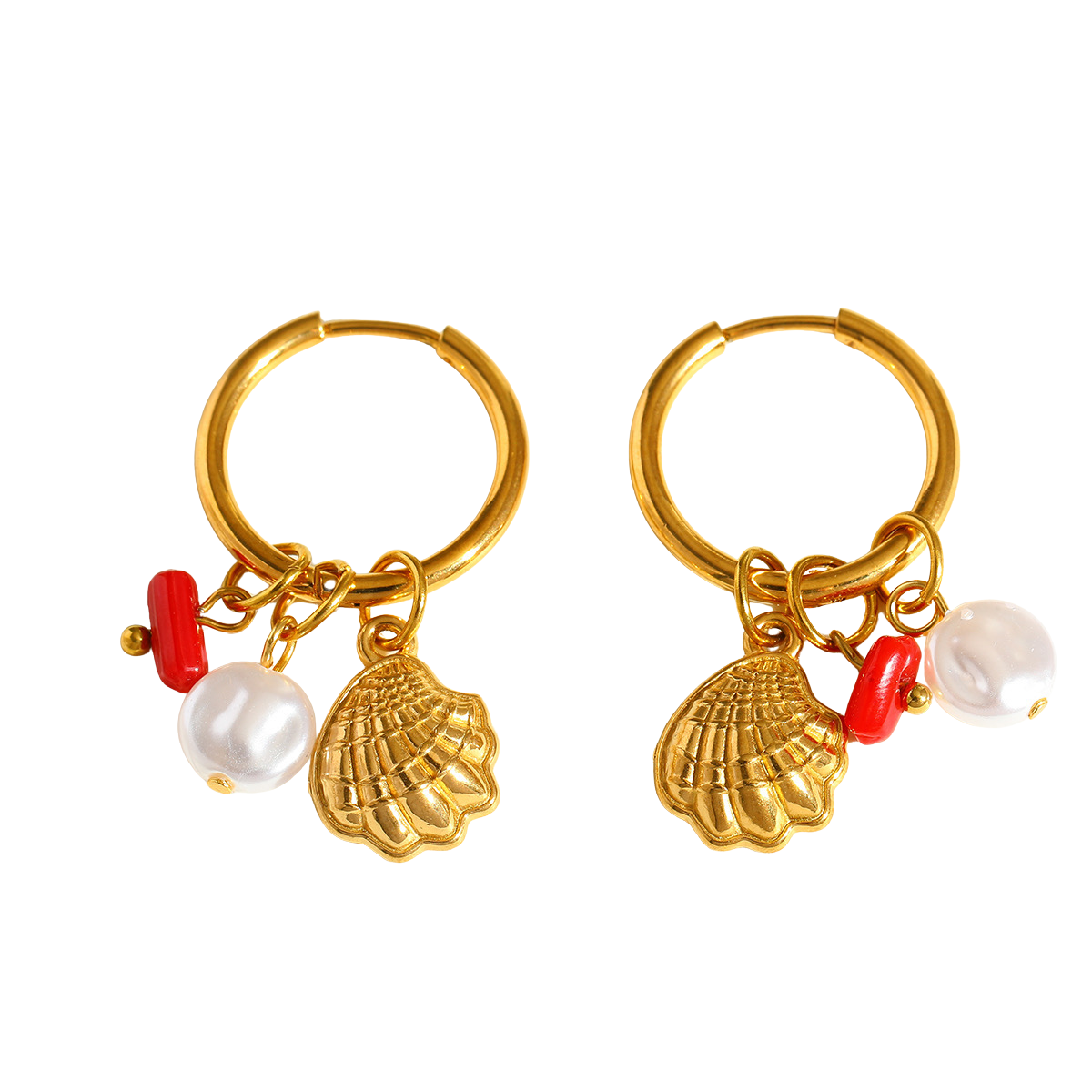 Funky Shell - Earrings