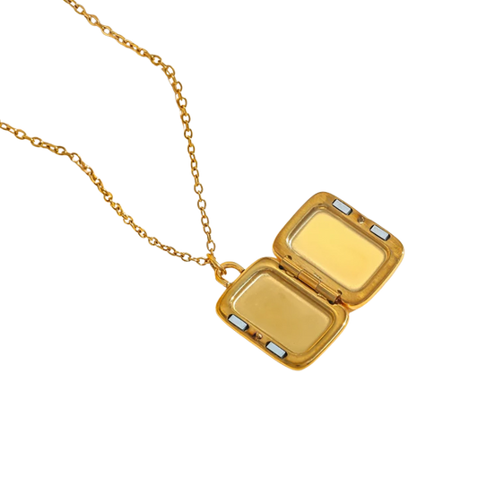 Pink pendant - Necklace