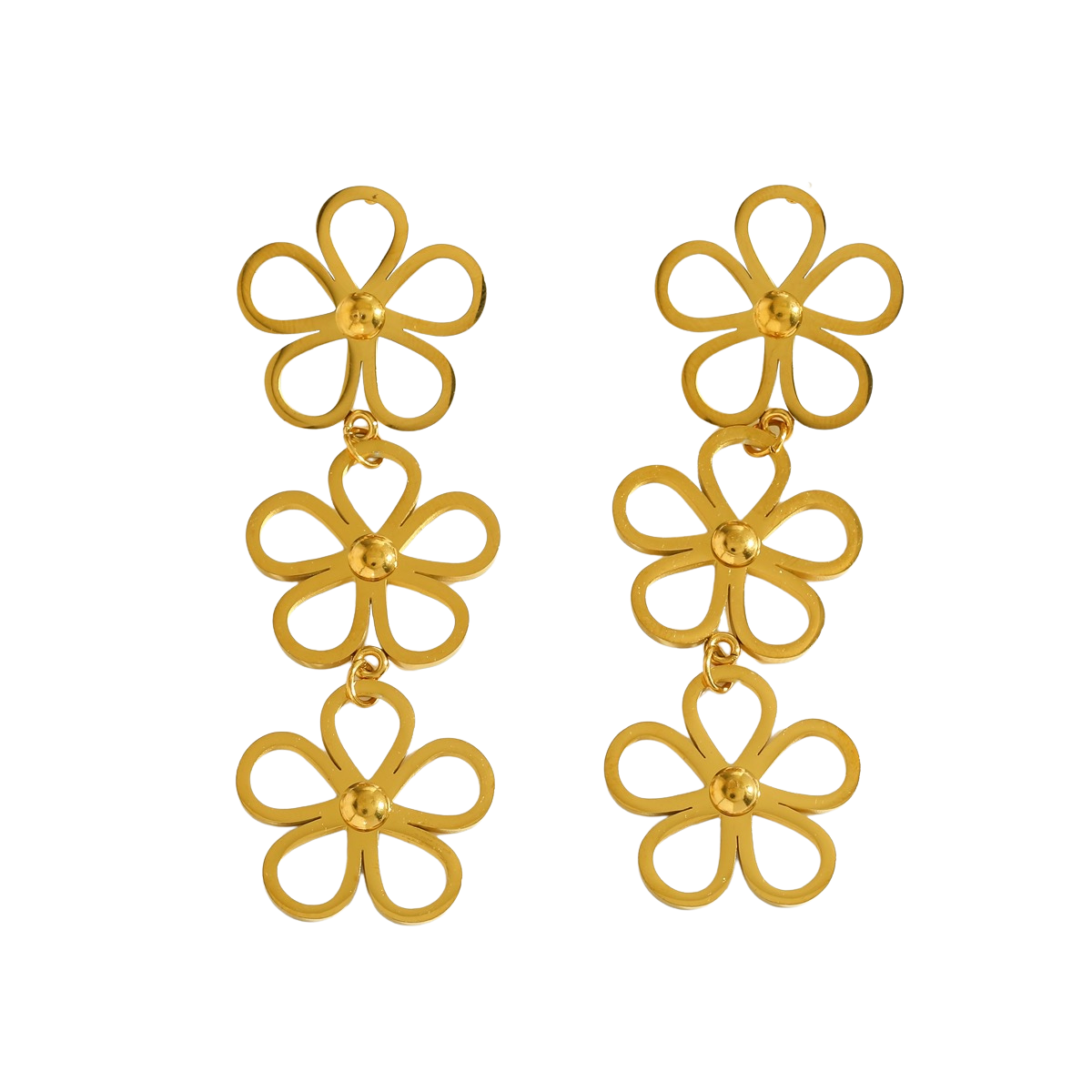 Flower fall - Stud earring