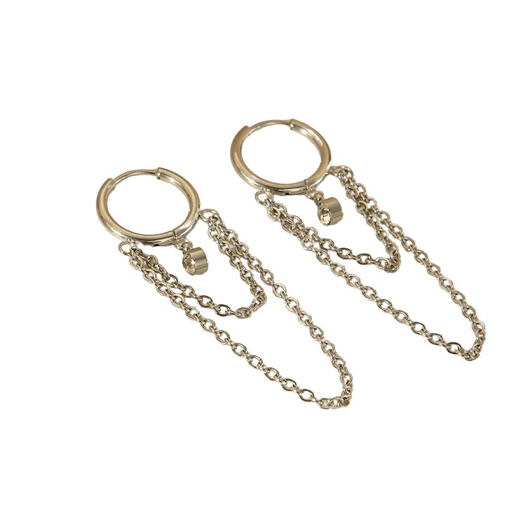 Shiny lines - Earrings