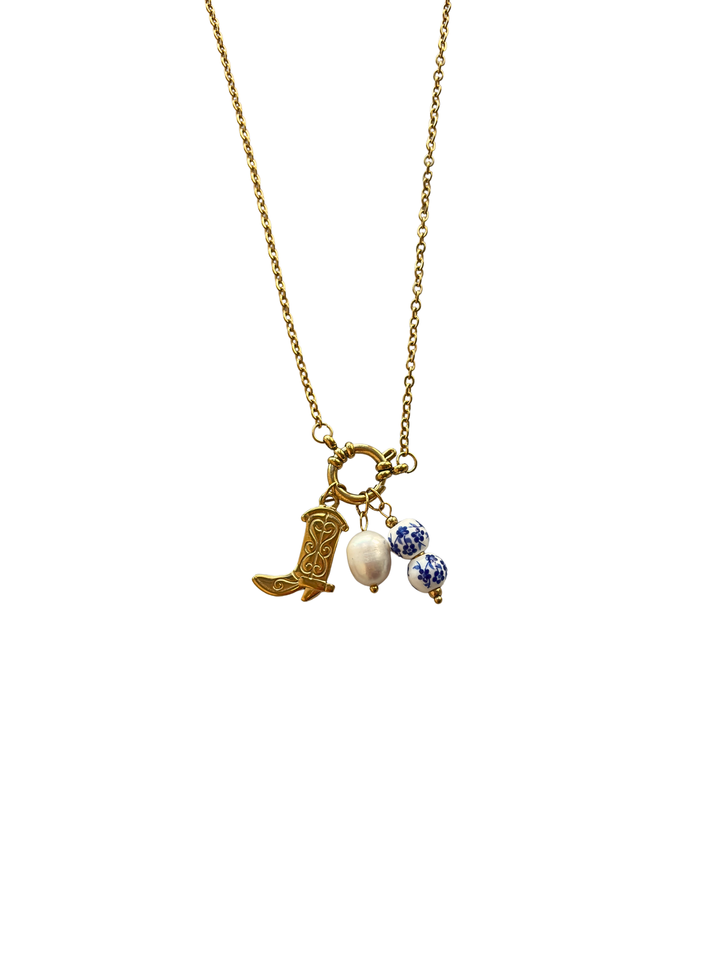 Cowboy - charm necklace