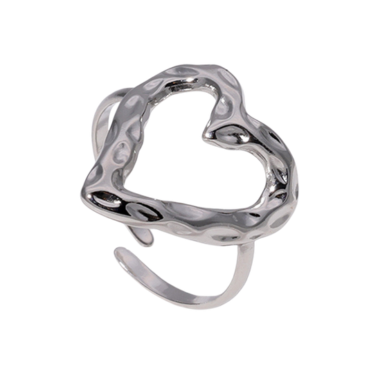Flowy heart - Ring