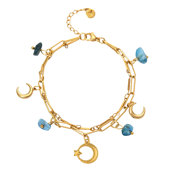 Blue - Bedelarmband