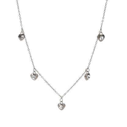 Shiny hearts - Necklace