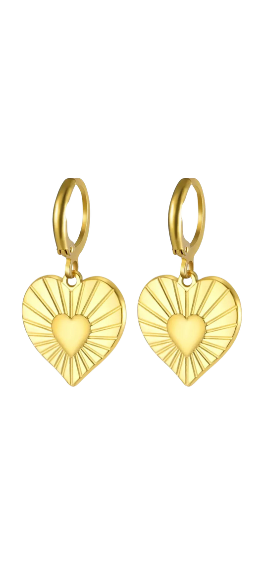 Aura heart - Earrings