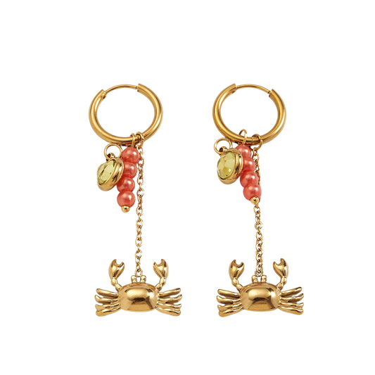 Sunny crab - Earrings