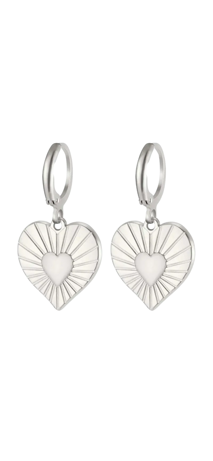 Aura heart - Earrings