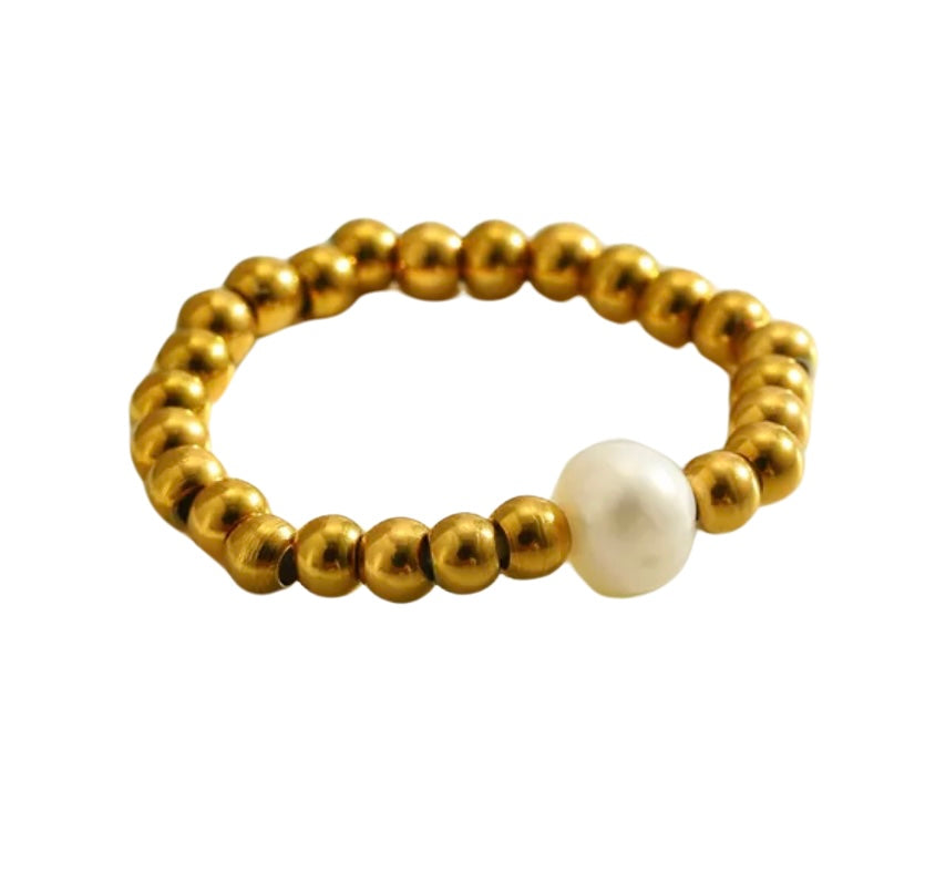 Beads and Pearls - Ring