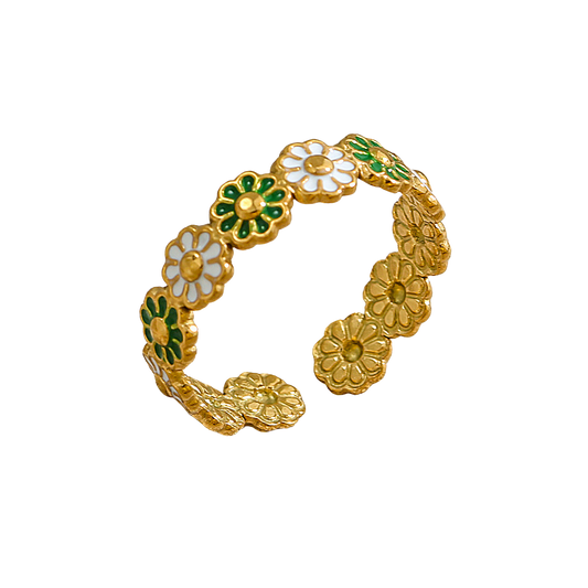 Green bouquet - Ring