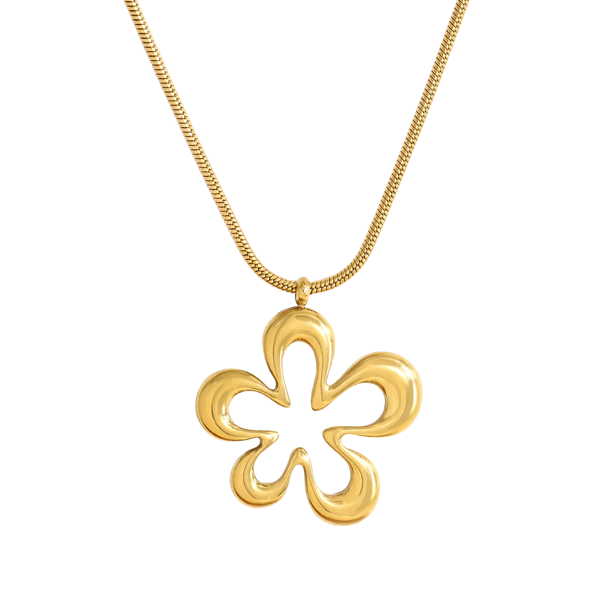 Chunky flower - Necklace