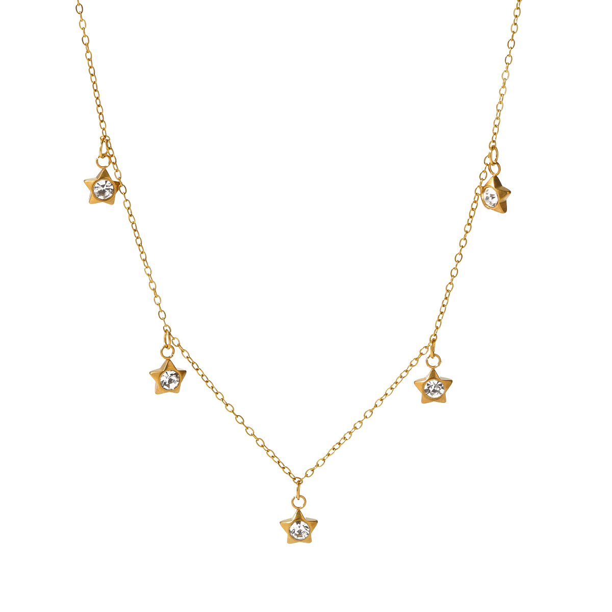 Shiny stars - Necklace