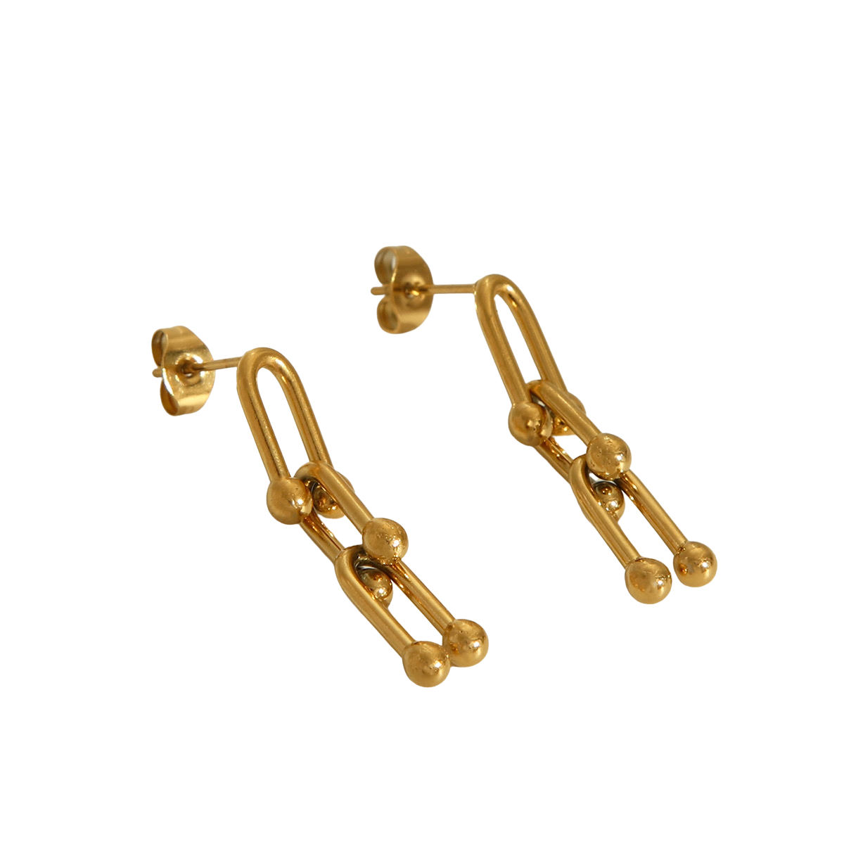 Chained - Stud earring