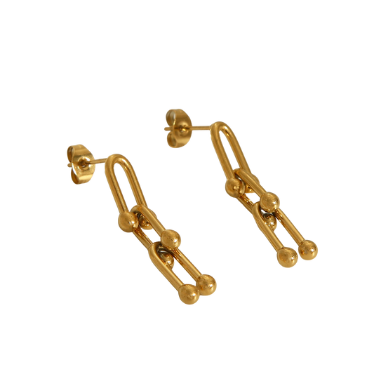 Chained - Stud earring