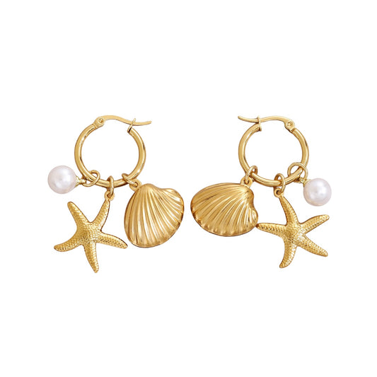 Pearl beach - Earrings