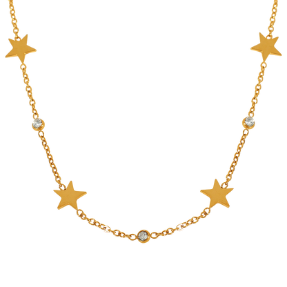 Stars and diamonds - Necklace