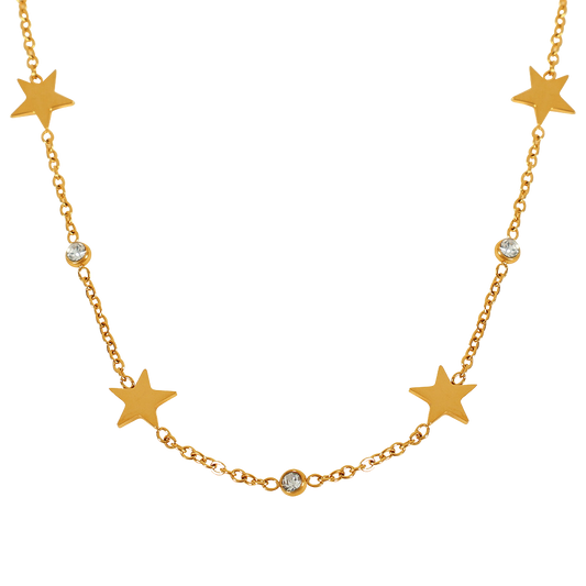 Stars and diamonds - Necklace