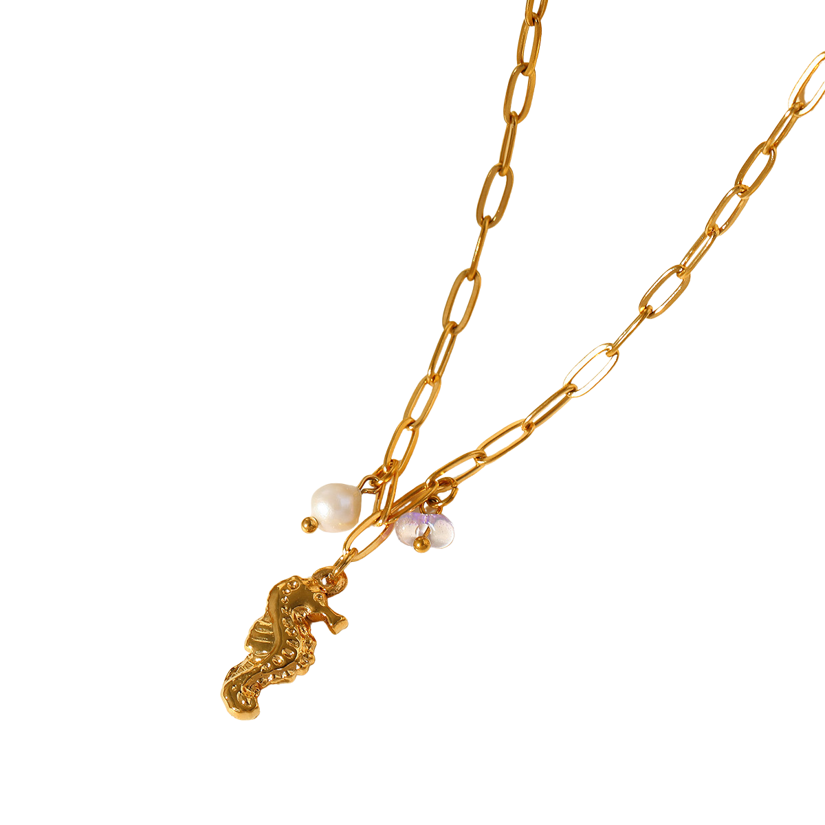 Funky seahorse - Necklace