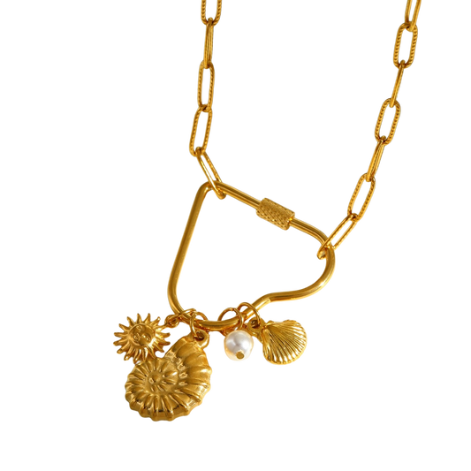 Heart lock - Necklace