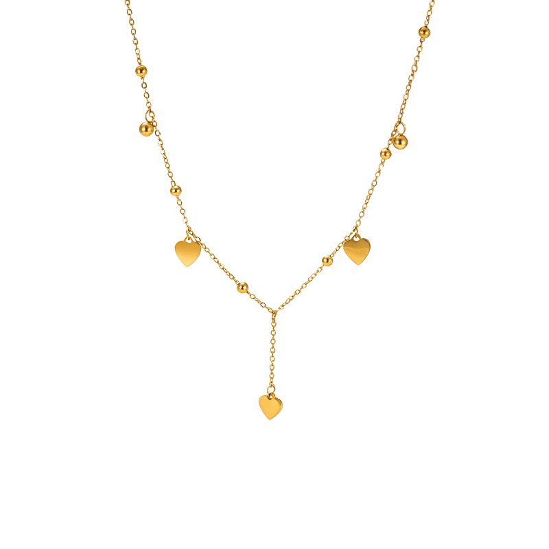 Heart charms - Necklace