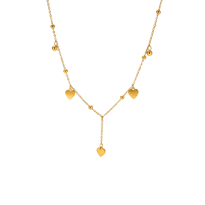 Heart charms - Necklace