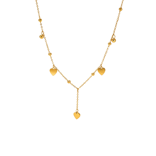 Heart charms - Necklace