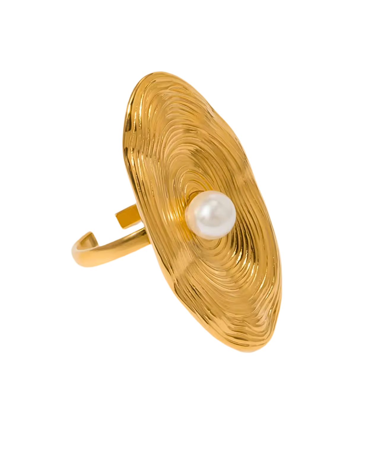 Pearl plate - Ring