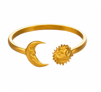 Moon and sun - Ring