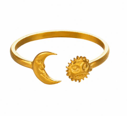 Moon and sun - Ring