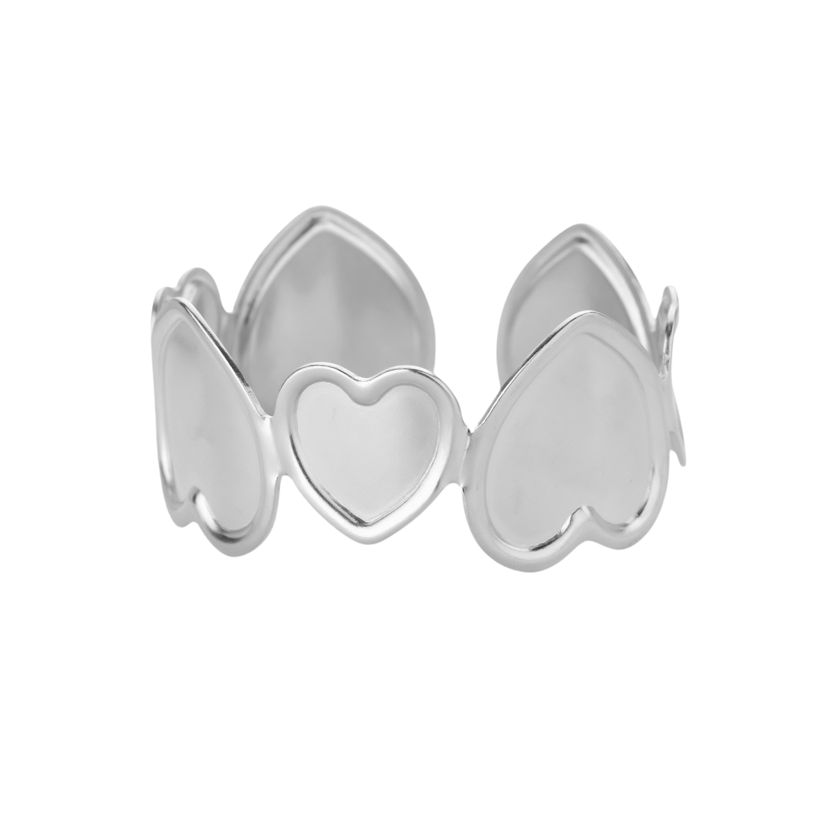 Reverse hearts - Bangle