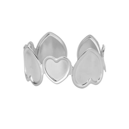 Reverse hearts - Bangle