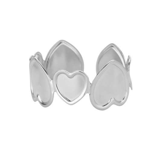 Reverse hearts - Bangle