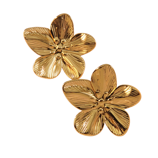 Flowered - Stud Earrings