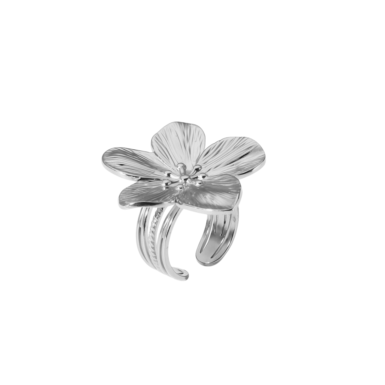 flower ring❤ Big flower - Ring – ZAZA