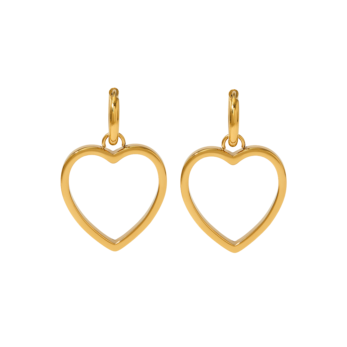 Big heart - Earrings