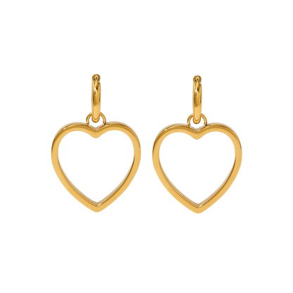 Big heart - Earrings
