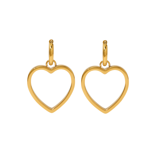 Big heart - Earrings