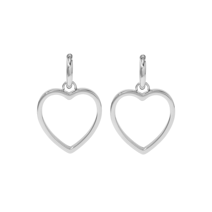Big heart - Earrings