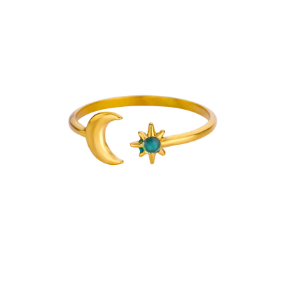 Green moon - Ring
