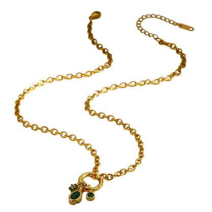 Greenstone - Necklace