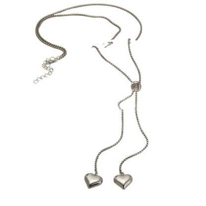 Heart twins - Lange ketting
