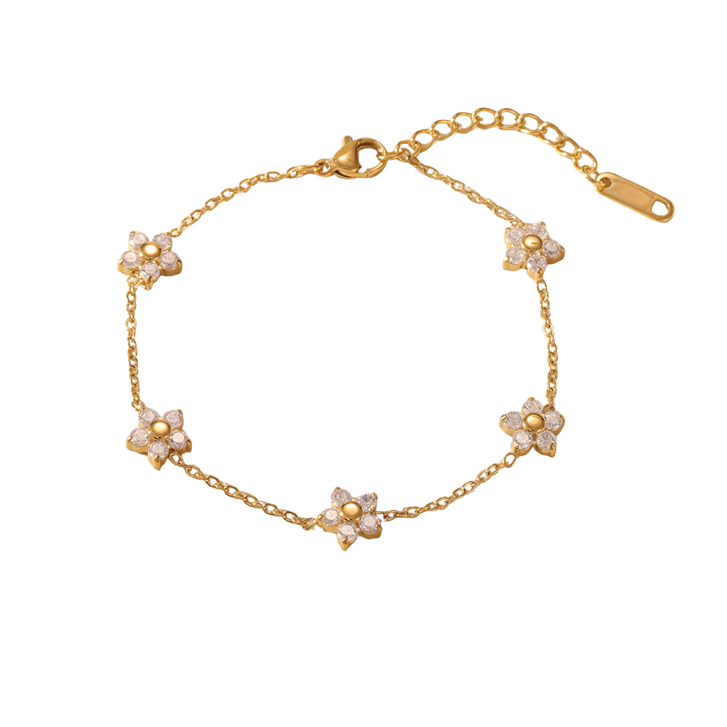 Glänzender Garten – Armband