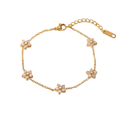 Glänzender Garten – Armband