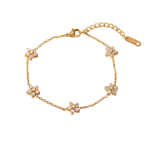 Glänzender Garten – Armband